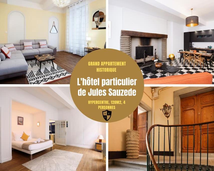 Apartamento L'hotel Particulier, 120m2, Hypercentre, Wifi / Conciergeriedamecarcas